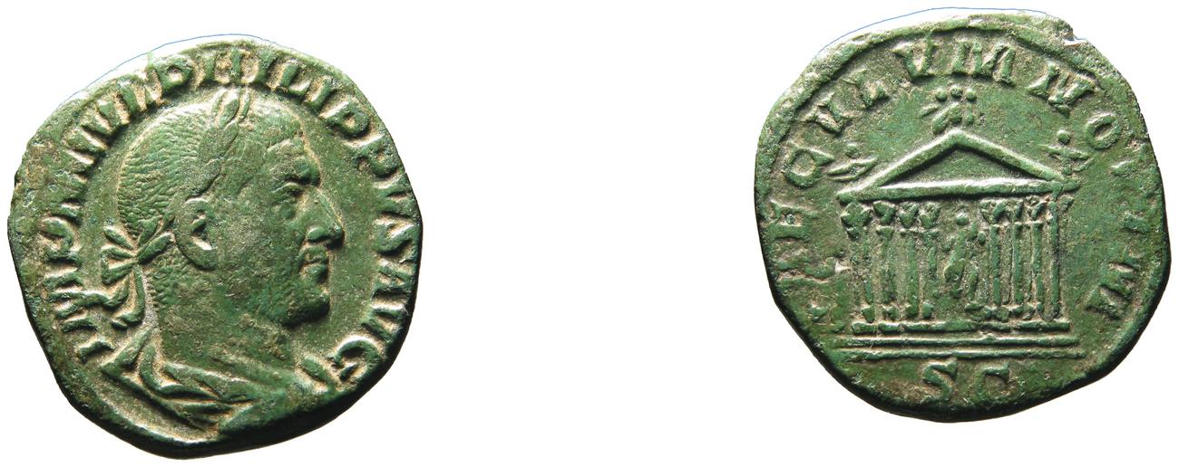 RIC IV Philip I 164, аверс, bm