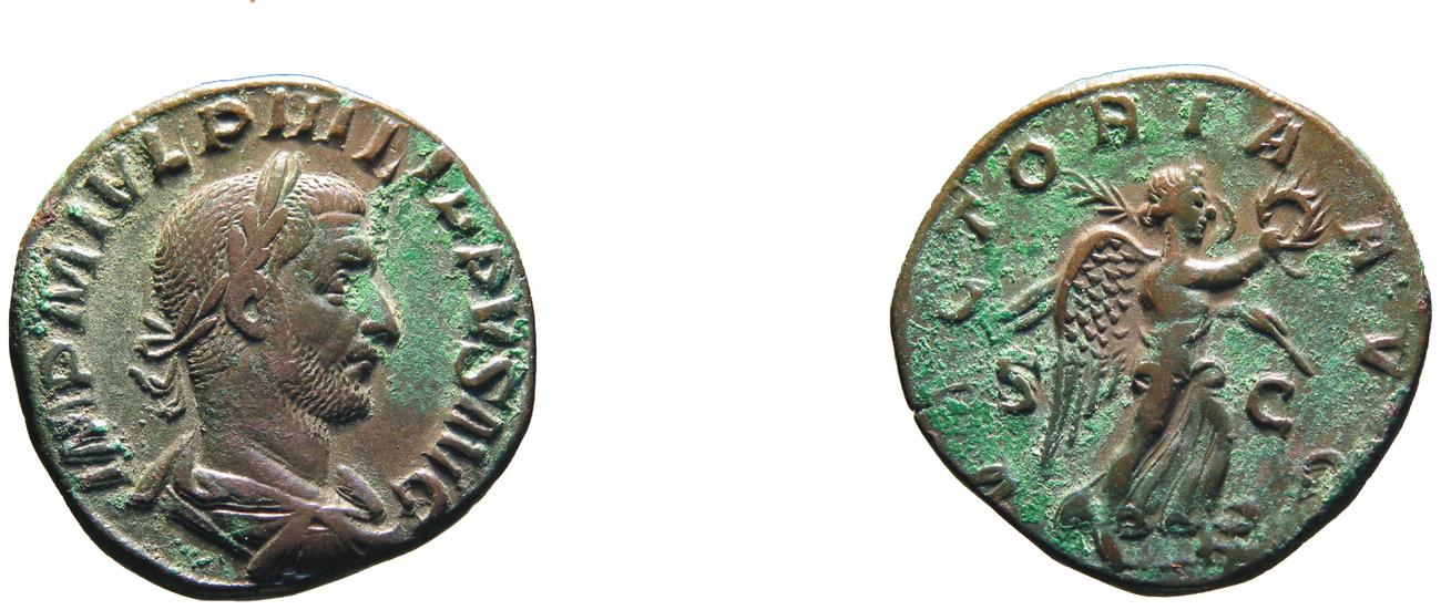 RIC IV Philip I 191A, аверс, bm