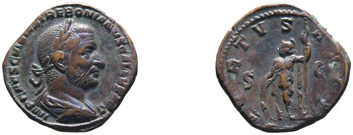 реверс RIC IV Trebonianus Gallus 126A
