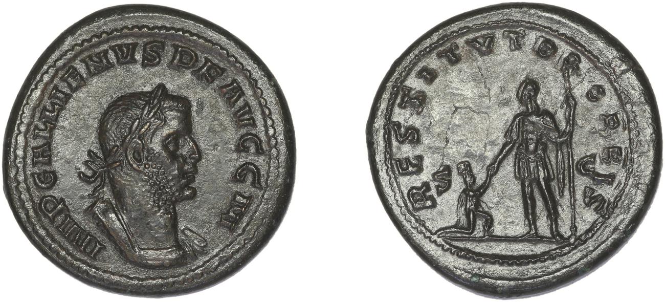 аверс RIC V Gallienus (joint reign) 236