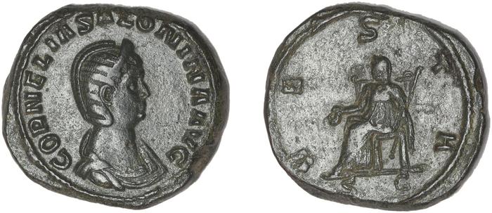 RIC V Salonina (2) 48, реверс, bm