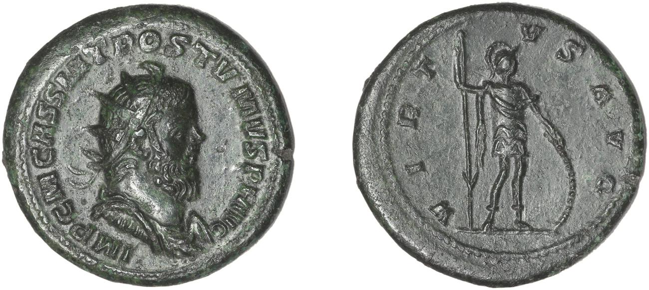 аверс RIC V Postumus 179