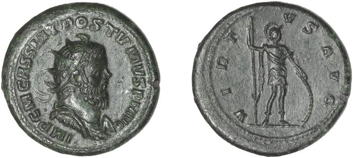 реверс RIC V Postumus 179