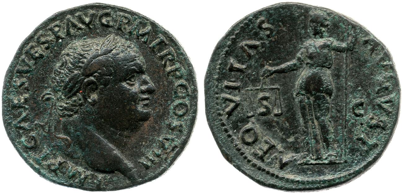 аверс RIC II, Part 1 (second edition) Titus 214