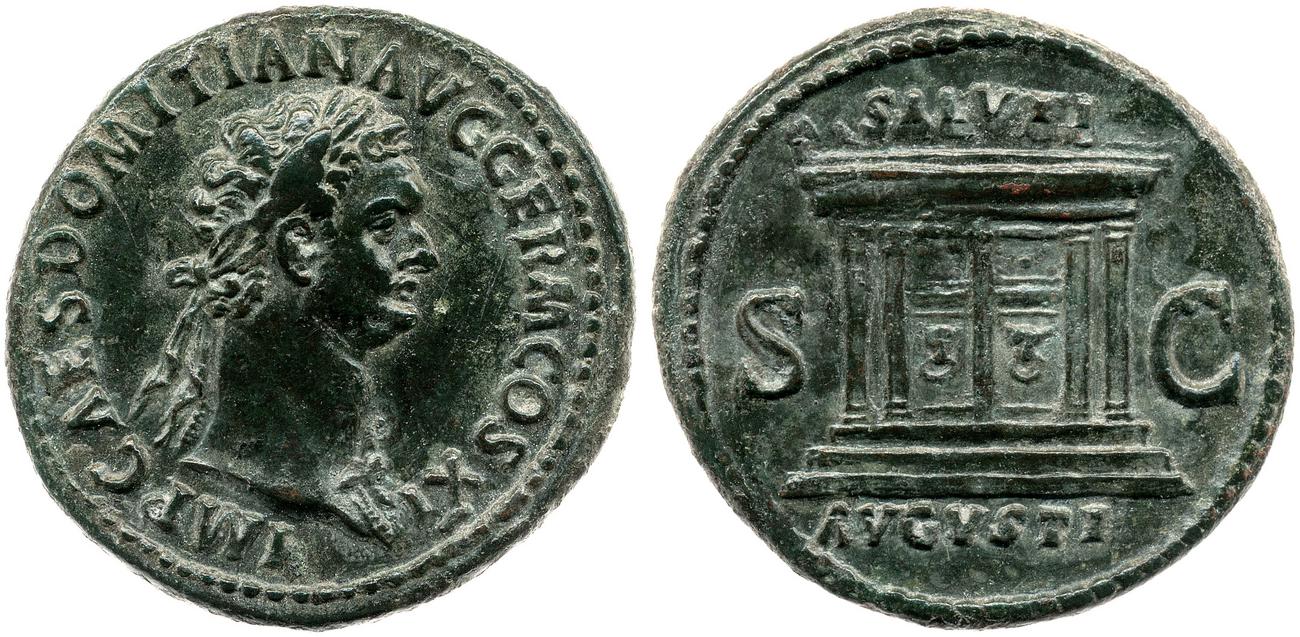 RIC II, Part 1 (second edition) Domitian 305, аверс, bm