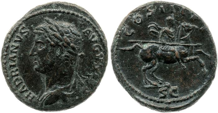 реверс RIC II, Part 3 (second edition) Hadrian 1367