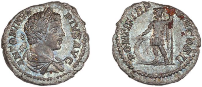 реверс RIC IV Caracalla 81
