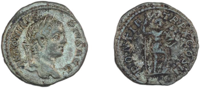 RIC IV Caracalla 95, реверс, bm