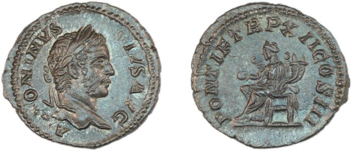 реверс RIC IV Caracalla 111