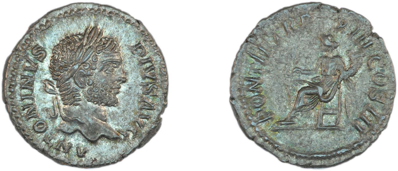 obverse RIC IV Caracalla 116A