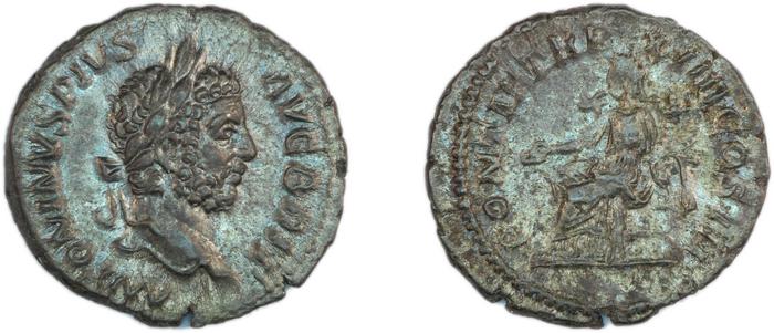 реверс RIC IV Caracalla 183