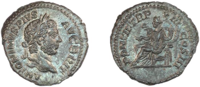 реверс RIC IV Caracalla 116B