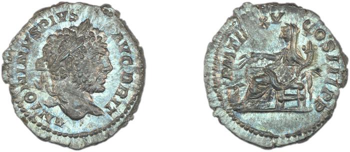 реверс RIC IV Caracalla 195