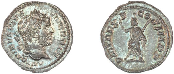 RIC IV Caracalla 194, реверс, bm