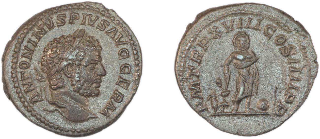 RIC IV Caracalla 253, аверс, bm