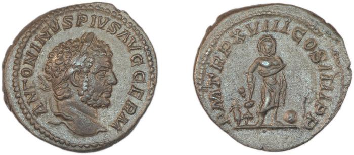 RIC IV Caracalla 253, реверс, bm