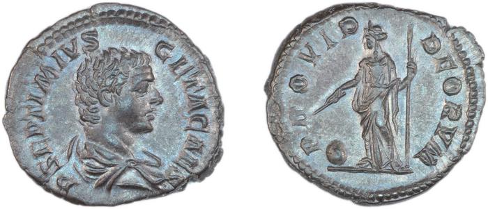 RIC IV Geta 51, реверс, bm