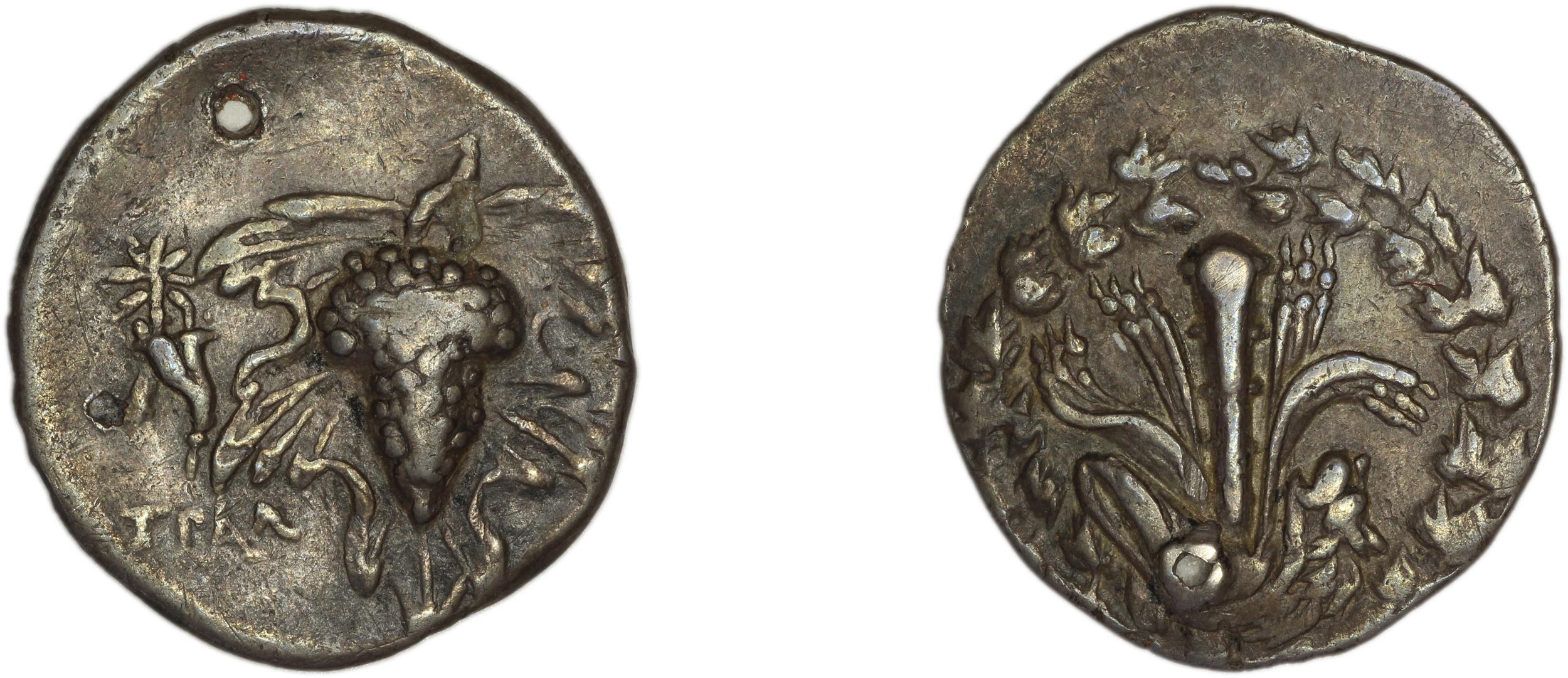 аверс Tralles Kleiner and Noe 1977 36, didrachms