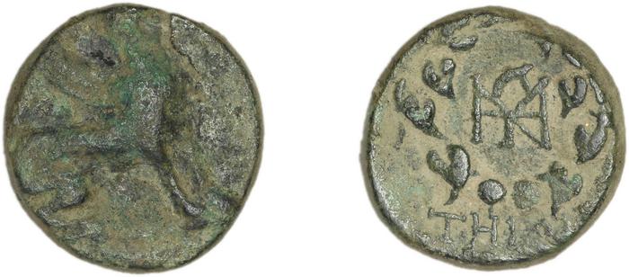 реверс Teos Kinns 1980 Period IV, AE 14