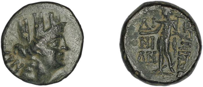 Corycus SNG Levante 791-5, реверс, bm