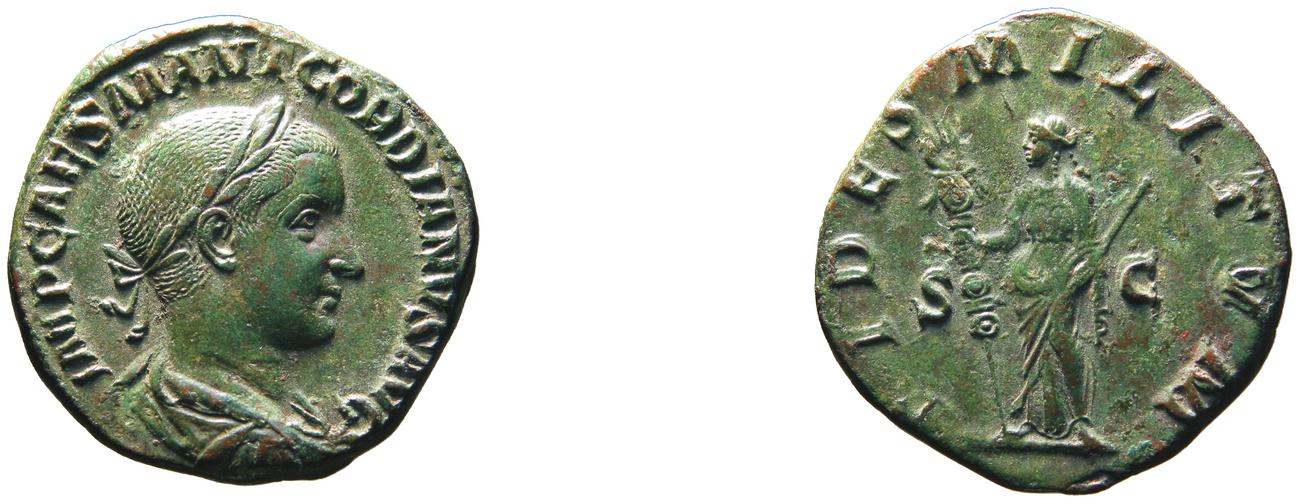 аверс RIC IV Gordian III 254A