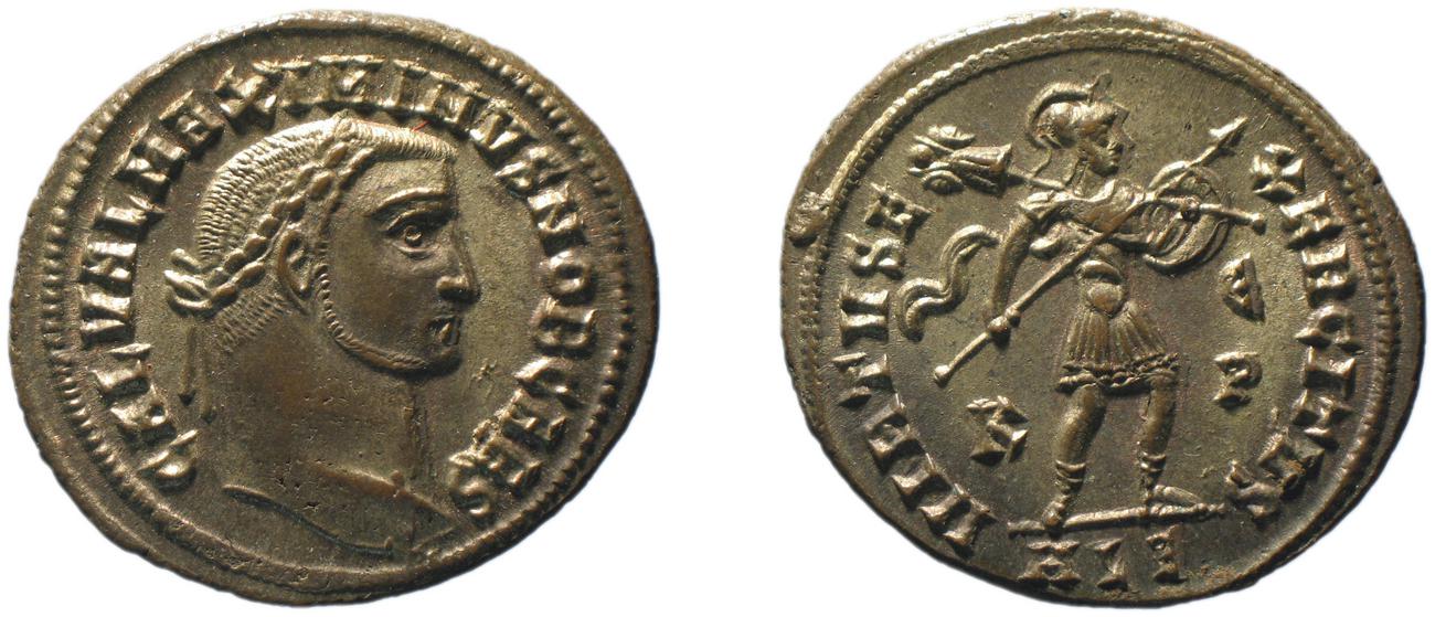 RIC VI Alexandria 115, аверс, bm