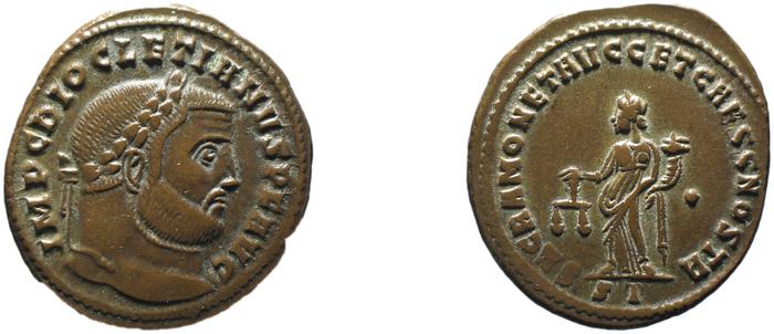 реверс RIC VI Ticinum 47a