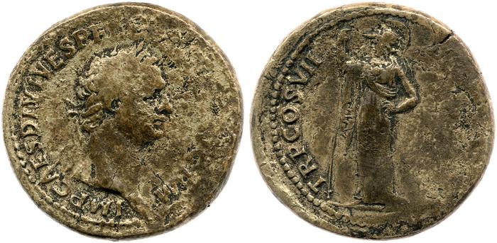 реверс RIC II, Part 1 (second edition) Domitian 78