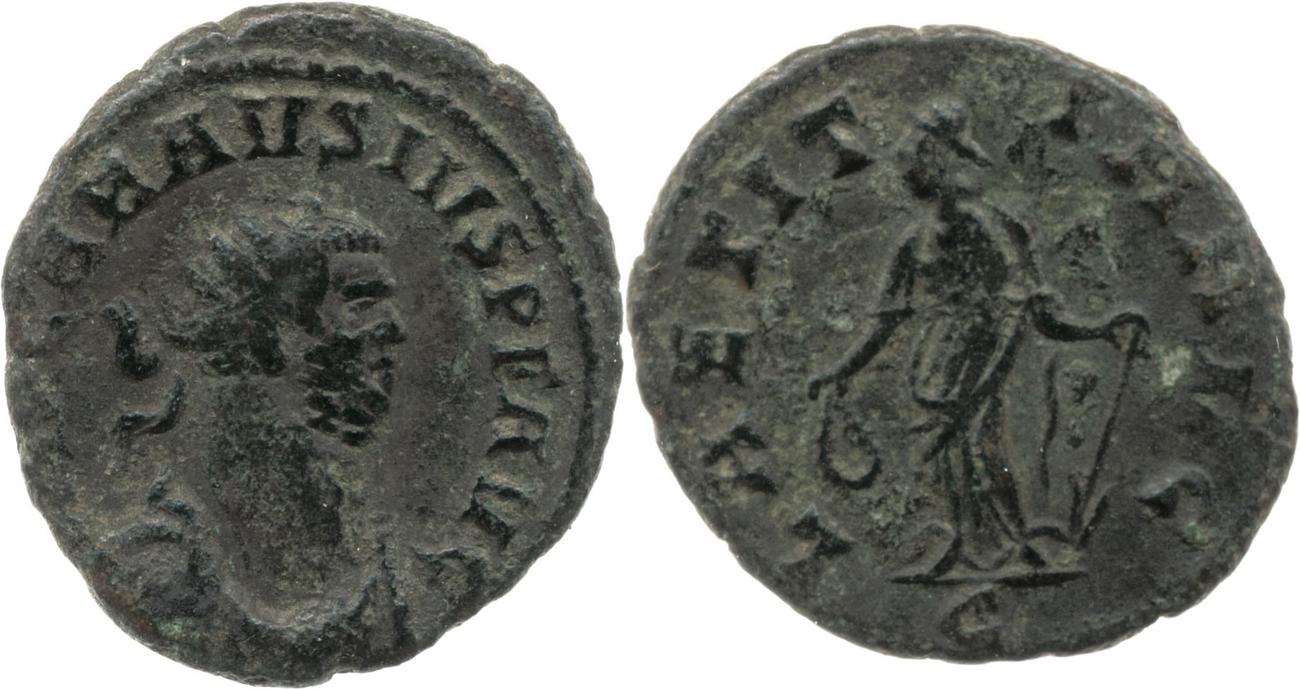 RIC V Carausius 258, аверс, bm