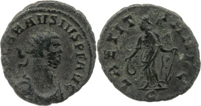 RIC V Carausius 258, реверс, bm