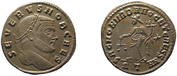 RIC VI Rome 123a, реверс, bm