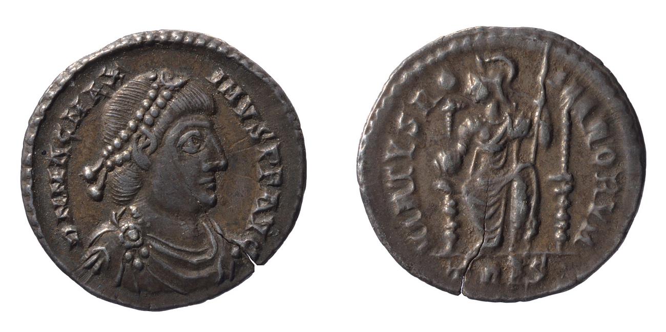 RIC IX Treveri 84B, аверс, bm