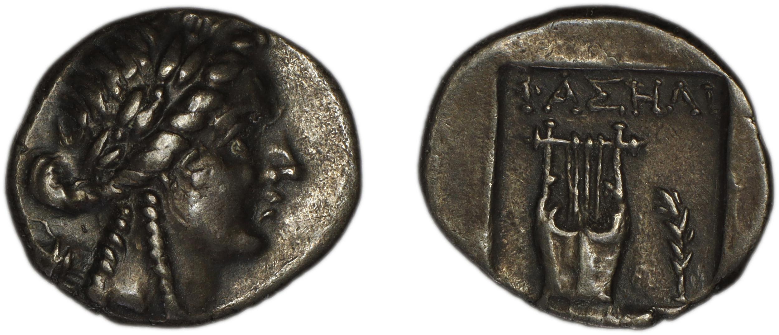 аверс Lycian League Phaselis Troxell 1982 2.47