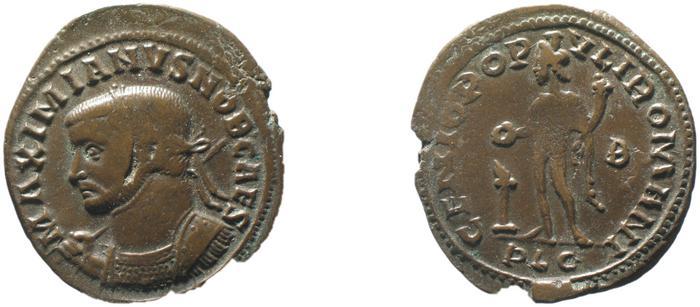 RIC VI Lugdunum 144b, реверс, bm