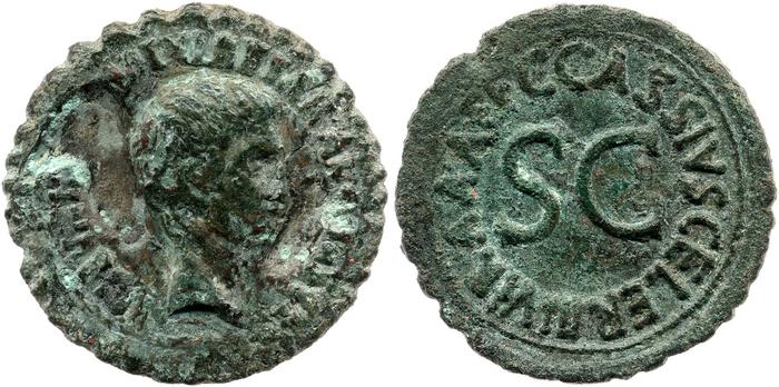 RIC I (second edition) Augustus 376, реверс, bm