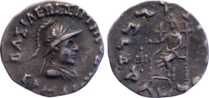 Hermaeus of Bactria obv