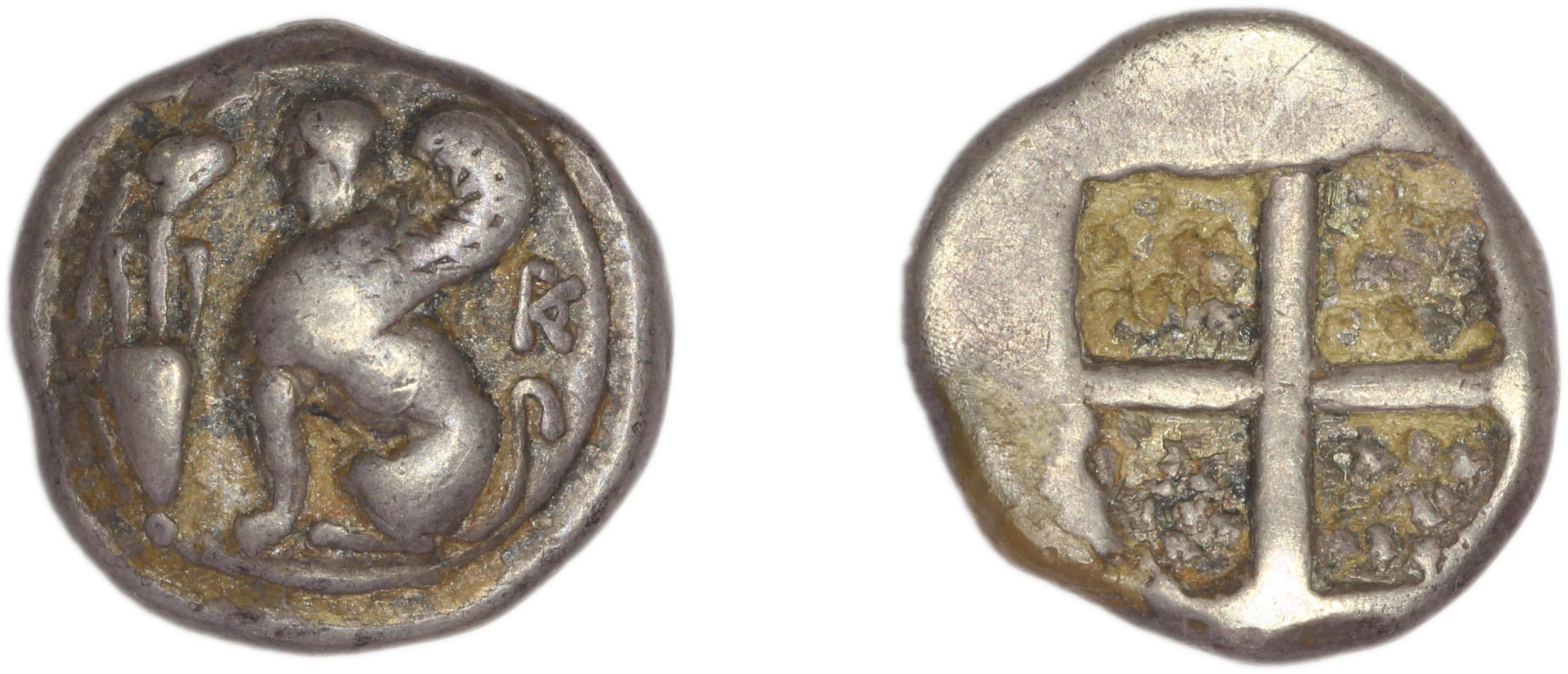 Chios Hardwick 1991 Chian 410-380 ar, аверс, bm