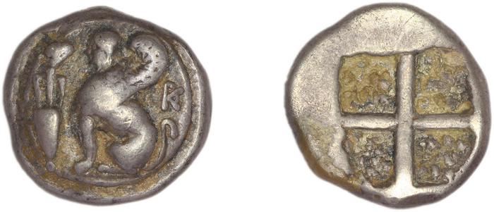 Chios Hardwick 1991 Chian 410-380 ar, реверс, bm