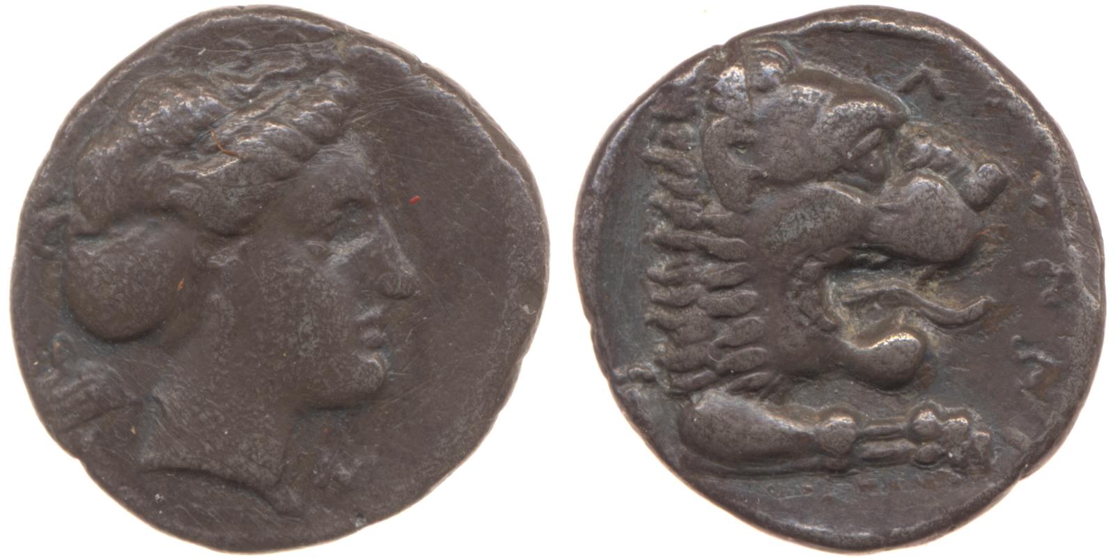 аверс Cnidus Ashton 1999 Series A didrachms