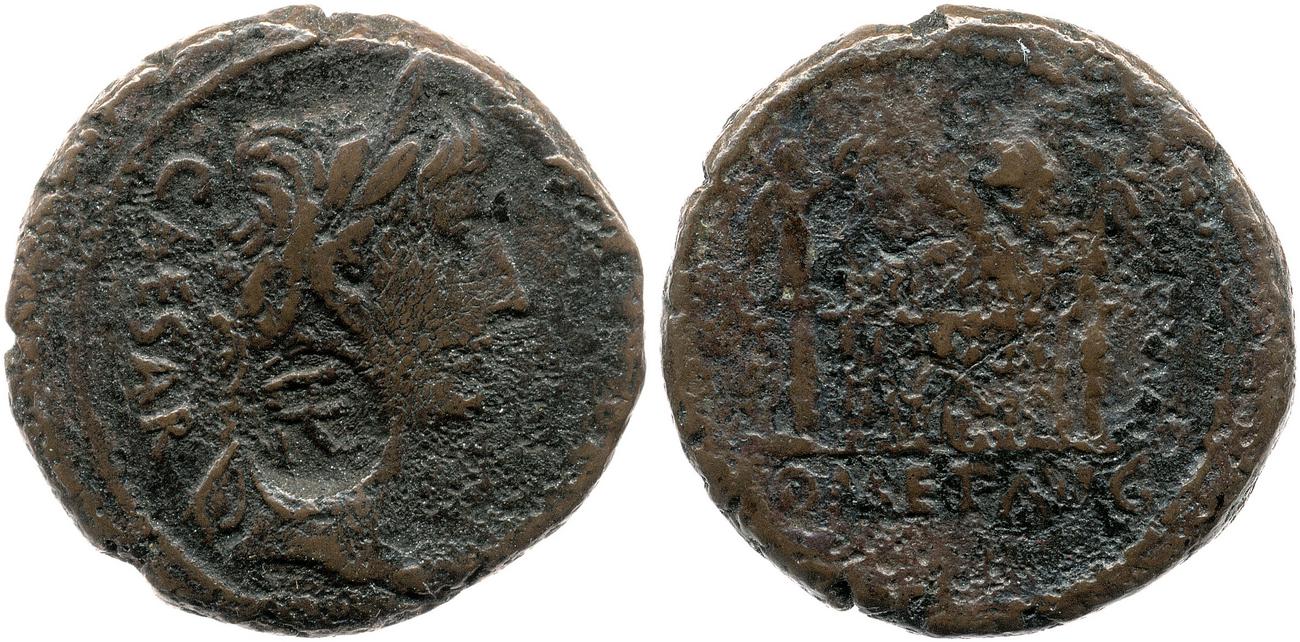 RIC I (second edition) Augustus 230, аверс, bm