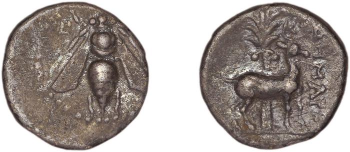 Ephesus Kinns and Holt 2023 Period V, AR XIX, реверс, bm