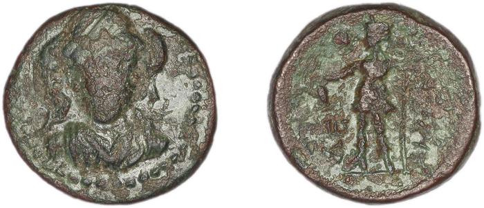 Lebedus Kinns 1980 Period III, AE 8, реверс, bm