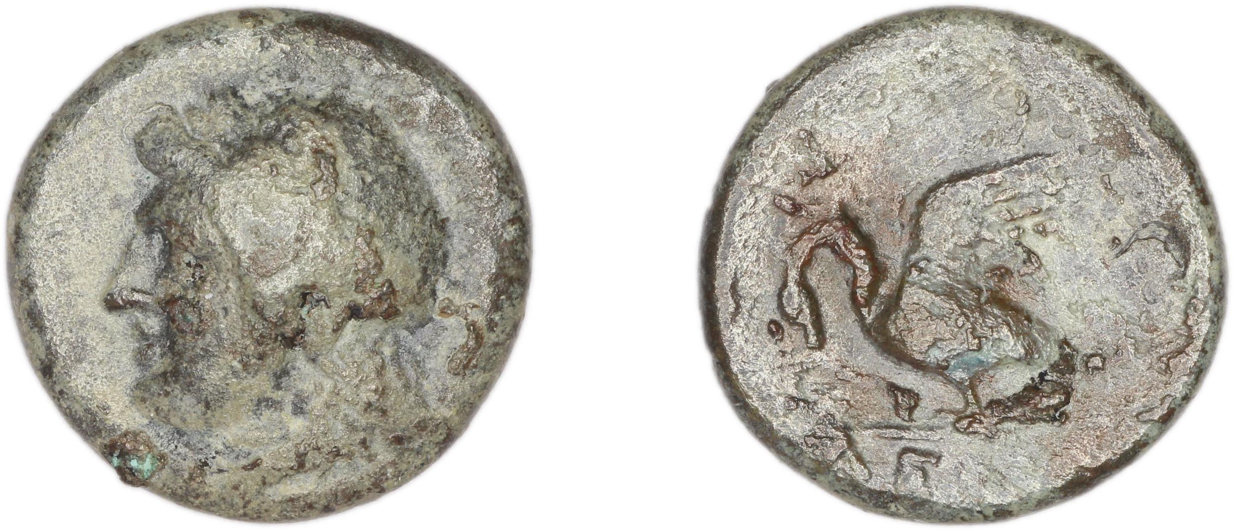 аверс Leucae Kinns, Studies in Greek Personal Names presented to Elaine Matthews, 2010 Bronze D