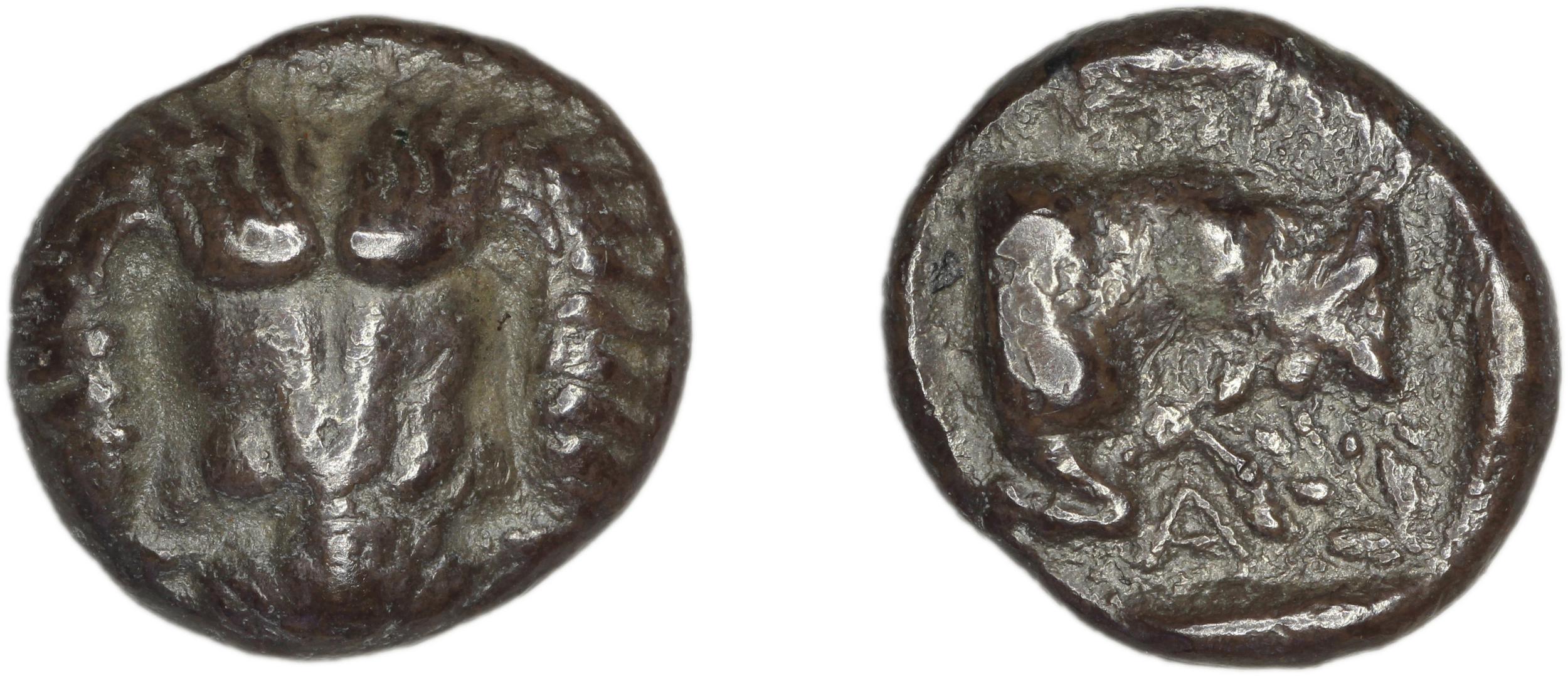 Samos Barron 1966 Class IX, tetradrachms and drachms, аверс, bm