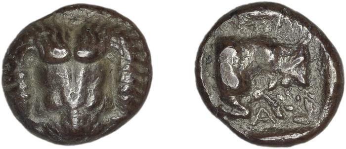 Samos Barron 1966 Class IX, tetradrachms and drachms, реверс, bm
