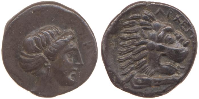 реверс Cnidus Ashton 1999 Drachms