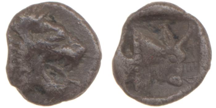 Chersonesus, Caria Cahn 1970 Series A, реверс, bm