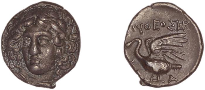 Clazomenae Dengate 1967 IIE, реверс, bm