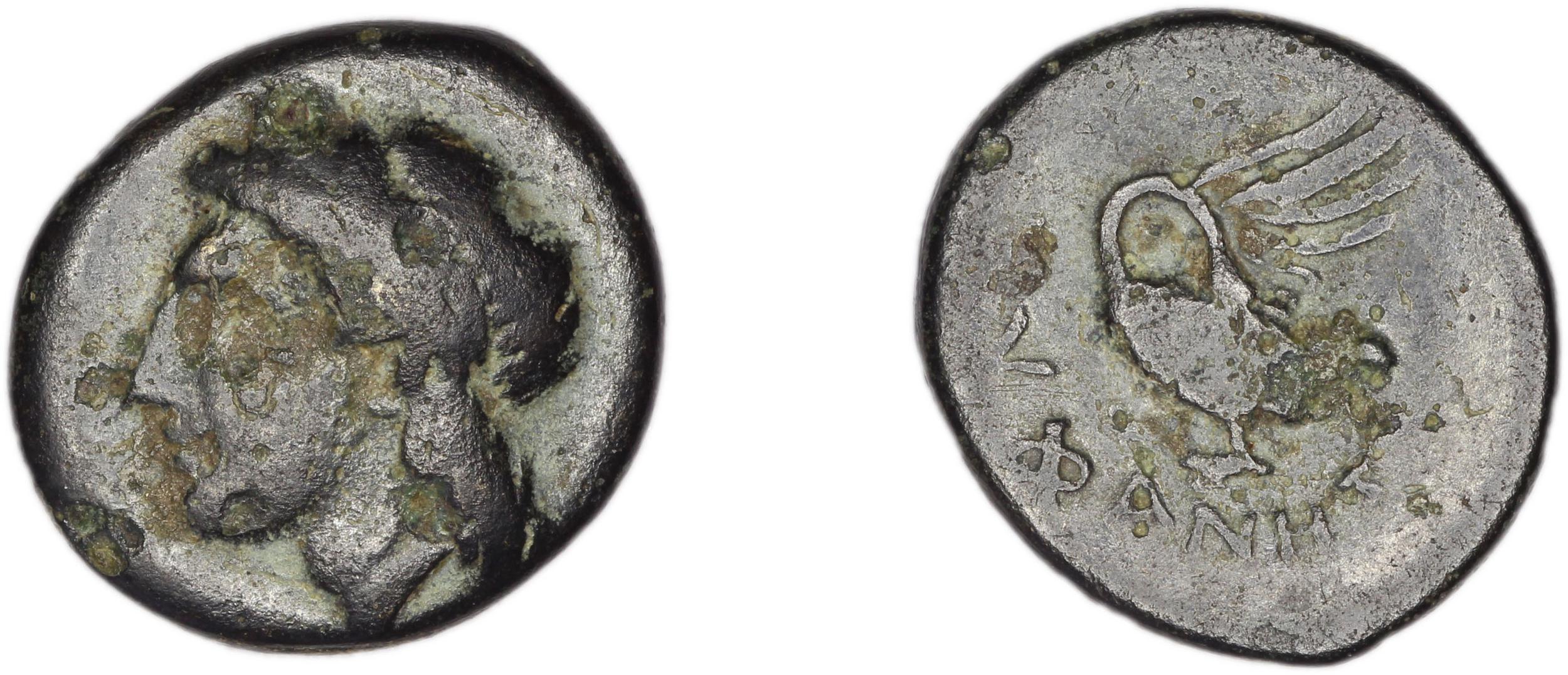 Leucae Kinns, Studies in Greek Personal Names presented to Elaine Matthews, 2010 Bronze A, аверс, bm