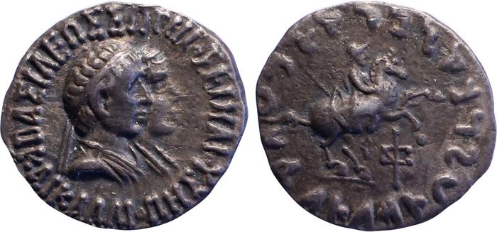 Bactrian and Indo-Greek Coinage Hermaeus and Calliope 2.1, bm